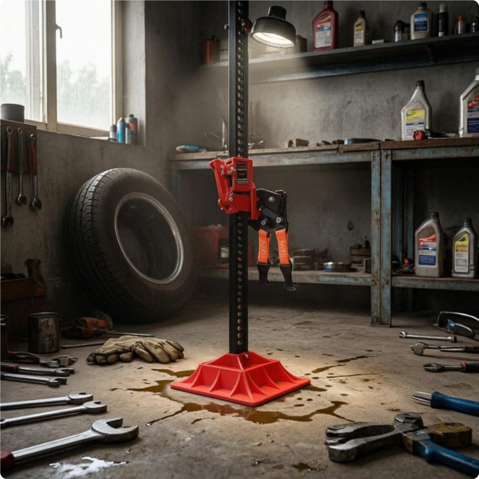 Car Lift - Car Jack Foot Plate Base Pad
