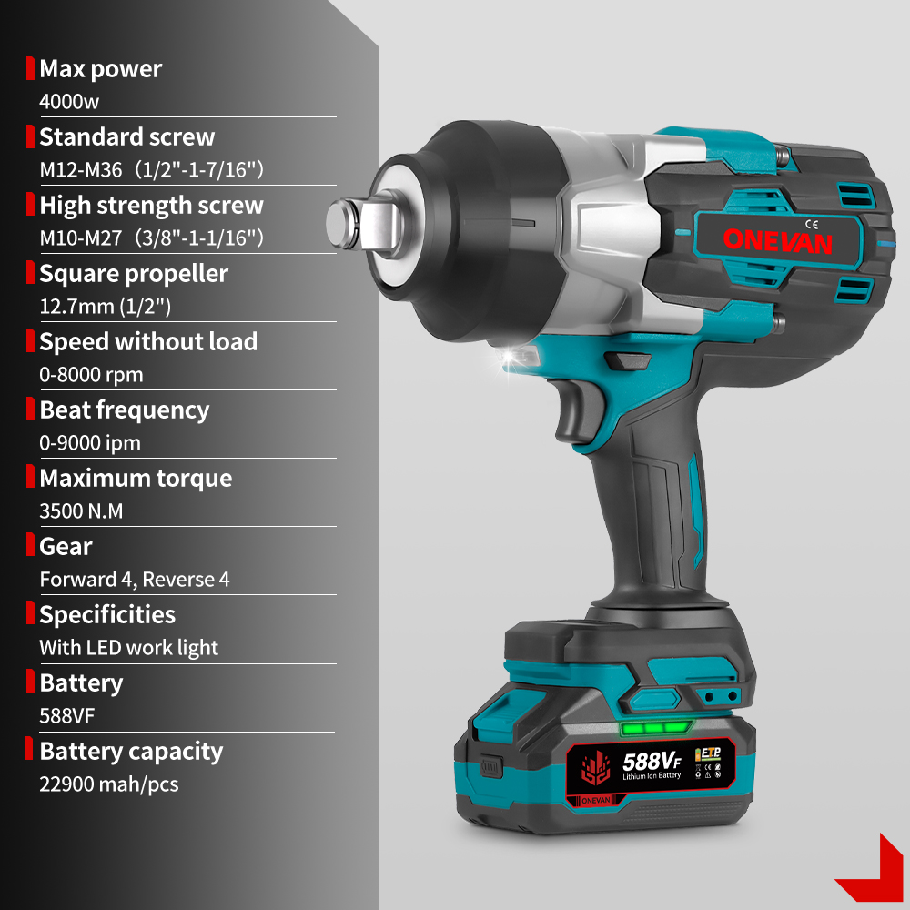 1000W Electric Impact Wrench C - Torque Wrench review and price